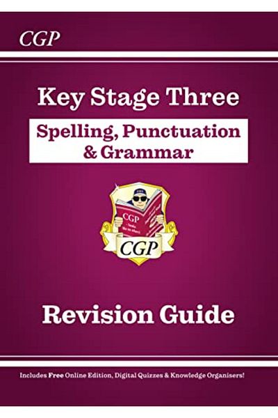 Coordination Group Publications Ltd CGP دليل دراسة القواعد الإملائية وعلامات الترقيم والنحو لمرحلة التعليم الابتدائي الثالث