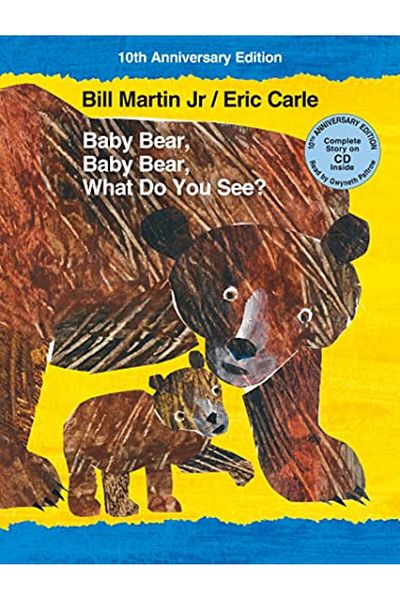 Macmillan Distribution Baby Bear Baby Bear What Do You See 10Th Anniversary Edition With Audio Cd