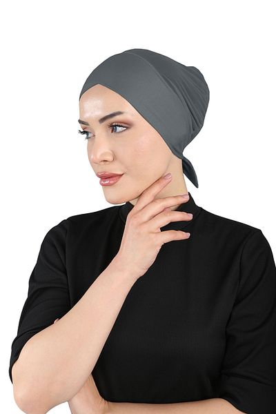 Ecardin Anthracite Breathable Clima Fit Cross Bonnet - St 258
