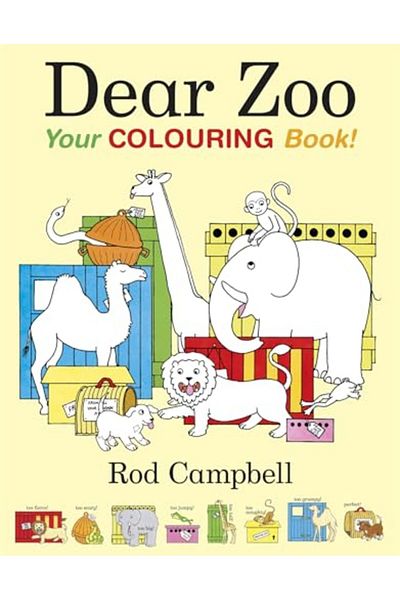 Macmillan Distribution Dear Zoo Your Colouring Book