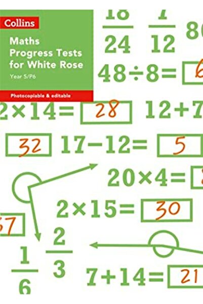Harper Collins اختبارات التقدم في مادة الرياضيات للصف الخامس الابتدائي والصف ...