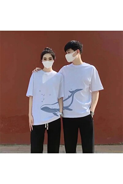 Tarzsokak Noul sezon Tir Harajuku Style Couple Lover Couple - 2 piese