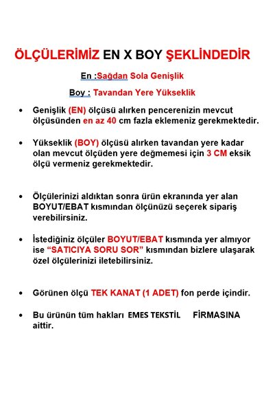 Taç Açık Gri Blackout Karartma Güneşlik TEK KANAT PİLESİZ