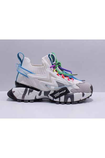 Guja 24K446-1 Colorful Lace-Up Sneakers - Size 1 Is Small