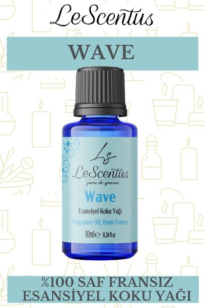 lescentus WAVE Esansiyel Koku Yağı Buhurdanlık Difüzör Mum Sabun Hobi Esansı ...