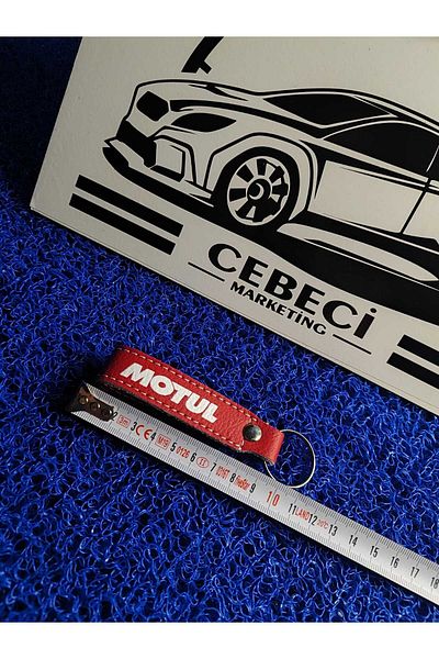 CEBECİOTO MOTUL LEATHER KEYRING