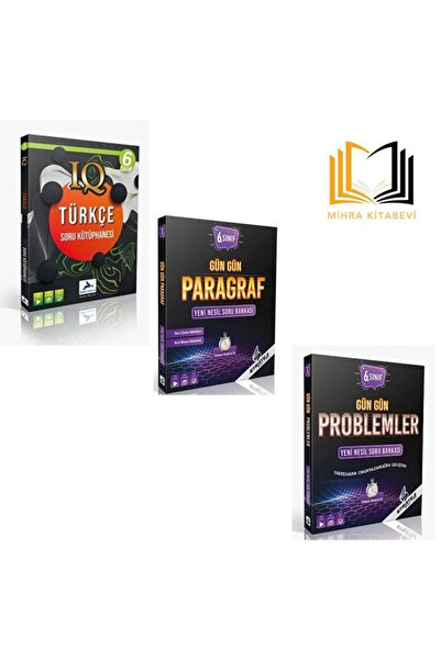 Strateji Yayınları 2026 müfredat 6. Sınıf Gün Gün Problemler +Paragraf+ IQ 6....