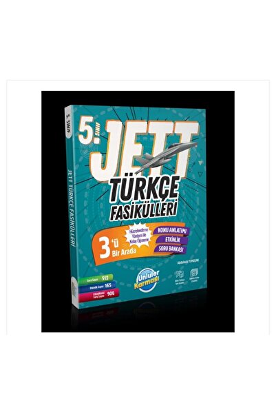 Ünlüler Karması Yayınları Ünlüler Karması Ünlüler Karması 5. Sınıf Jett Türkç...