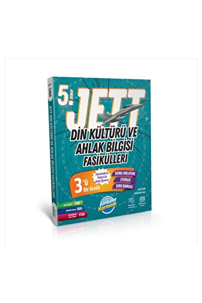 Ünlüler Karması Yayınları Ünlüler Karması Ünlüler Karması 5. Sınıf Jett Din K...