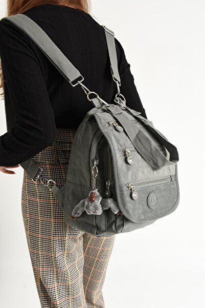 Baginn Жіноча сумка-рюкзак - на плечі або на грудях, функціональне використання, багато кишень, легка, з блискавкою