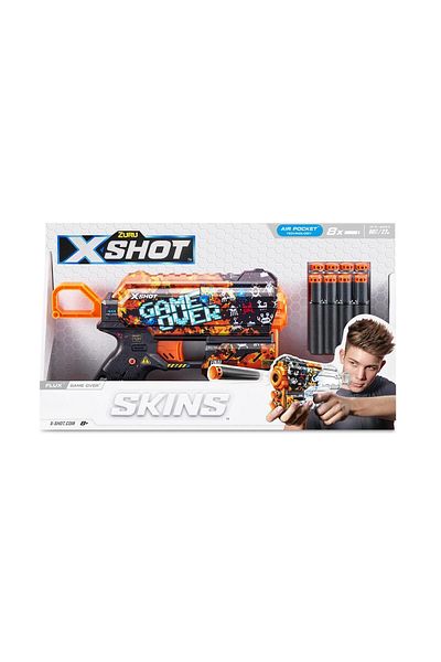 X-Shot انتهت لعبة Skins Flux