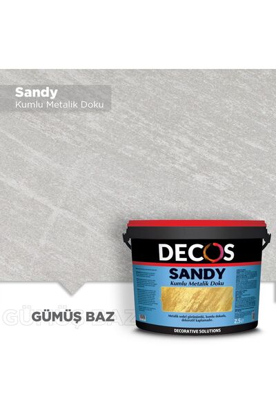 DECOS SANDY - Kumlu Dokuda Efekt Kaplama