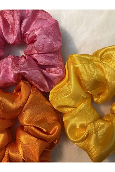 PratikDikisco Σετ 3 τεμαχίων με σατέν αγκράφες με σχέδια