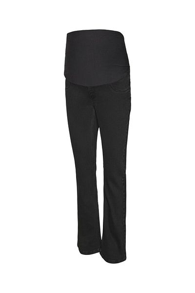 Mama Licious Umstandsjeans mit Schlag Normal geschnittene Mittlere Taille Jeans