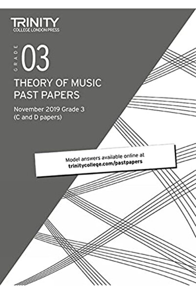 Faber Music Ltd. أوراق اختبارات نظرية سابقة بكلية ترينيتي لندن نوفمبر 2019 ال...