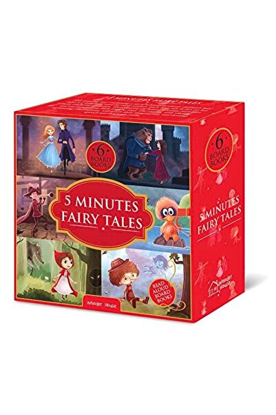 Prakash Books مجموعة هدايا من 6 كتب مصورة للأطفال تتضمن حكايات خرافية مدتها 5...