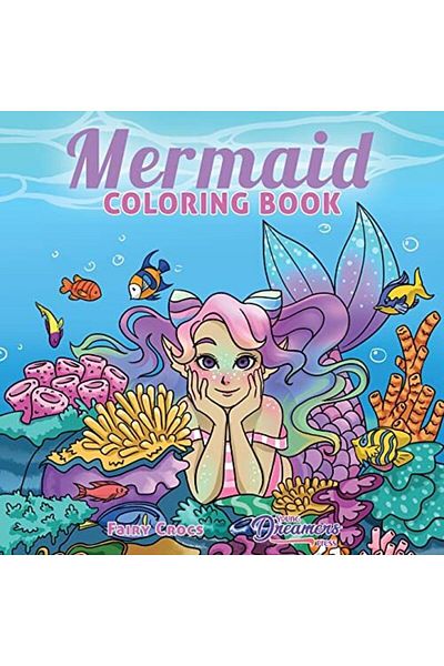 Ingram Mermaid Coloring Book For Kids Ages 48 912