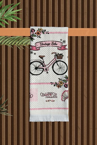 Meslina Набір з 5 кухонних рушників 40x60 - з принтом, рушник для витирання та рушник для рук і обличчя