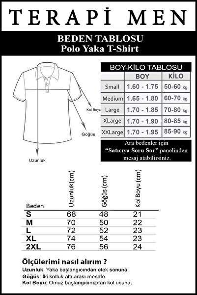 Terapi Men Erkek Lila Slim Fit Polo Yaka T-shirt