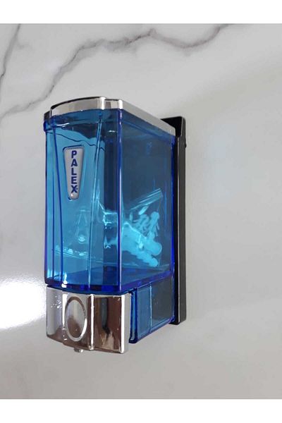 Palex Transparent Chrome Mini Liquid Soap Dispenser - 250 Cc, 3562-2 Model, 1 Piece