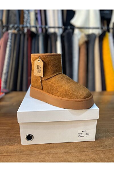 UGGLY Kavaz Store mevsimlik kadın bot Taba