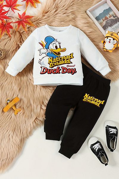 ADABEBEK Tivity Premium Duck Printed Written Line Baby Set - 22467