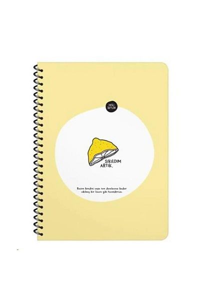 KESKİN COLOR A4 Spirala Linie Sharp Color Hisli Ştuff - 80yp.notebook- Sunt încărcat acum