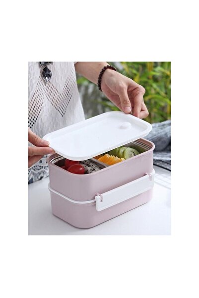 Vagonlife Çelik Lunch Box 1600 Ml VGN-015 - BEYAZ