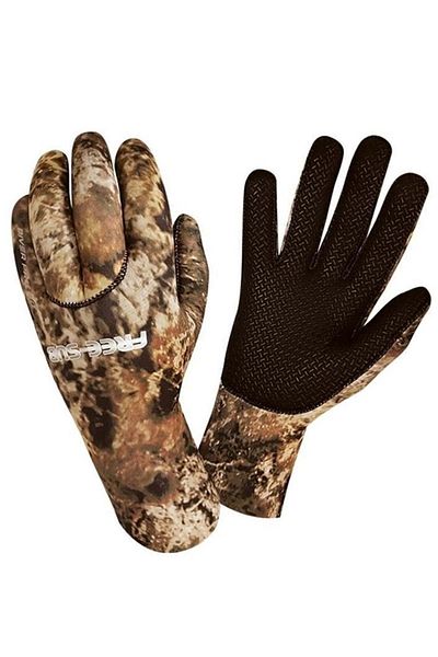 Free-Sub Expert Brown Diver Pro 3mm Neoprene Diving Gloves - S E06