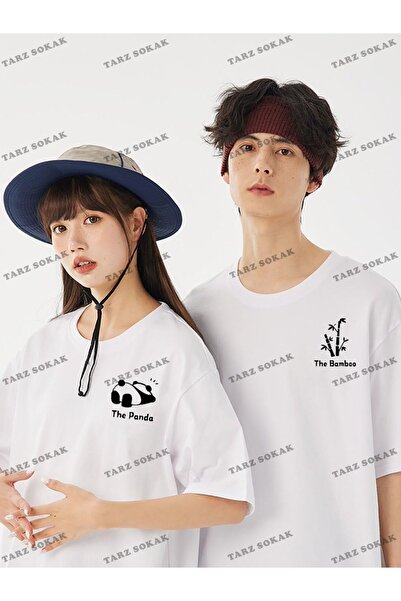 Tarzsokak New Season Tir Harajuku Style Couple Lover Couple Ρούχα - 2 Τεμάχια