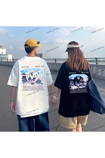 Tarzsokak New Season Tir Harajuku Style Couple Lover Couple Ρούχα - 2 Τεμάχια