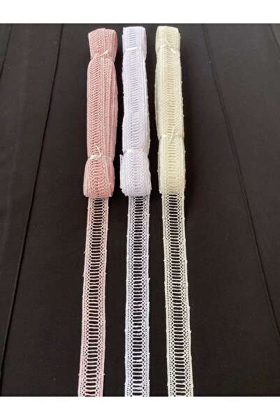 Butik Güpür kolber 9 metre imza tekstil ara kolber Fransız güpür