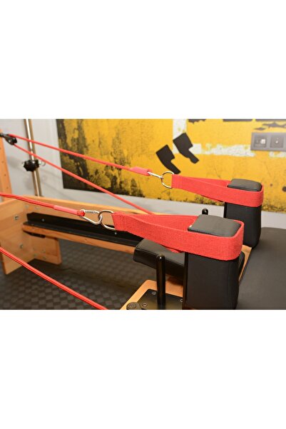Drop Pilates Reformer Pilates Double Straps ( Ikili ) Elcik Kırmızı