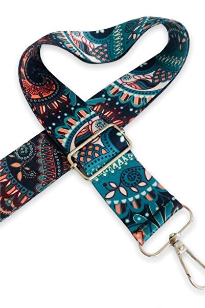 Bevella Polyester Kolon Ayarlanabilir Çanta Sapı - Telefon Askısı (120 CM) / Kaşmir Desen