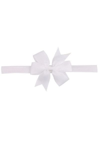 Atılgan Grp White Ribbon Bandana for 6-4 Years Old Baby and Child
