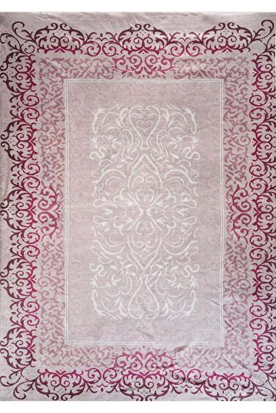 RENKLİBUTİK 12 M2 Non-Slip Washable Carpet Cover - Modern Patterns, Velvet Texture, Elastic and Sponge