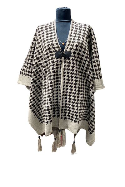 mim eşarp Akmoda - Thick Winter Knitwear Long Poncho