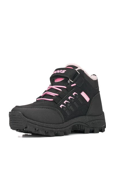 AlbiShoes Χειμερινές μπότες εξωτερικού χώρου για κορίτσια - Αδιάβροχες, με φερμουάρ και Velcro