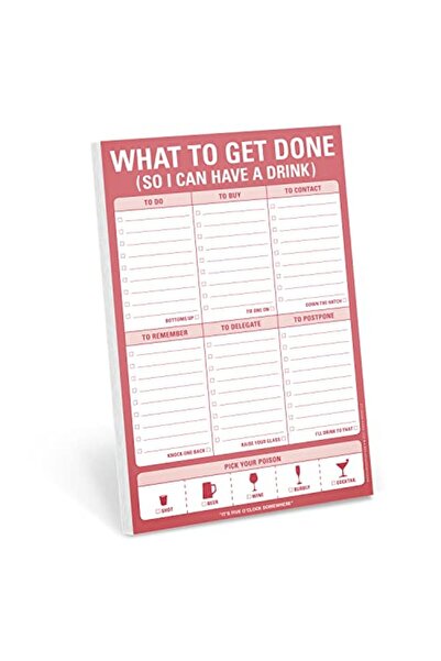 Macmillan Distribution Knock Knock What To Get Done So I Can Have A Drink Pad