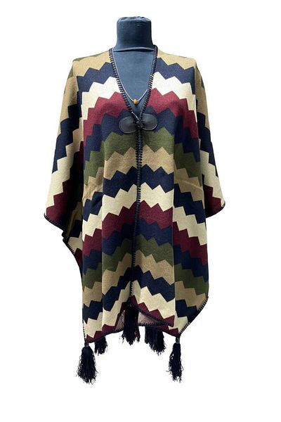 mim eşarp Akmoda - Thick Winter Knitwear Long Poncho
