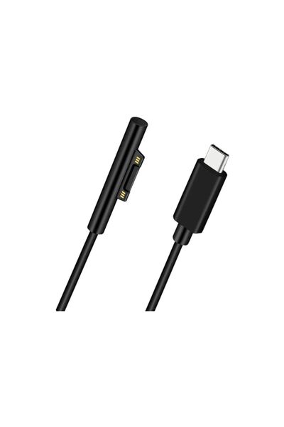 Microcase Surface Pro 3-4-5-6-7-8 uyumlu Type-C PD Manyetik Şarj Kablosu 150 ...
