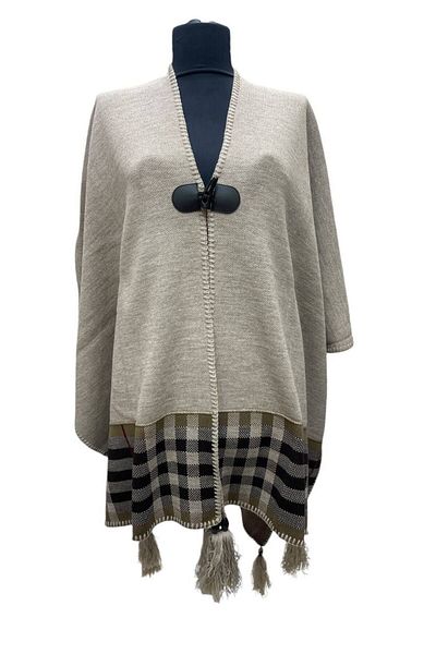 mim eşarp Akmoda - Thick Winter Knitwear Long Poncho