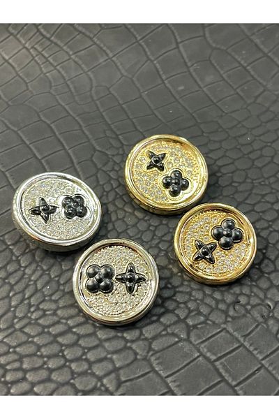 ODDA TASARIM ATÖLYESİ Silver Colored Special Design - 1-36 and 1-28 Size Design Product (2Pcs)