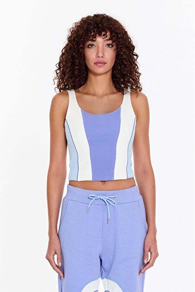 ŞEBNEM GÜNAY Lili Orange Algodon Corset Top