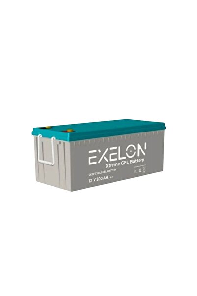 Exelon 12 Volt 200 Amper Jel Akü Derin Döngü Deep Cycle