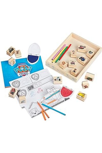 Ingram Paw Patrol Wooden Stamps Activity Set