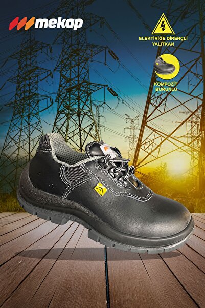 Selçuklu Plus Mekap Policap 294 S2 SRC Kompozit Burunlu Elektrikçi İş Ayakkabıs