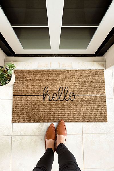 Paspas Yap Door Mat Hello