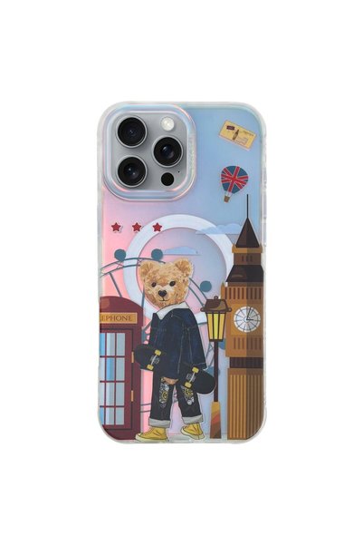 ZuckBear غطاء Magsafe متوافق مع هاتف Apple iPhone 16 Pro Max من Darnell Frost...