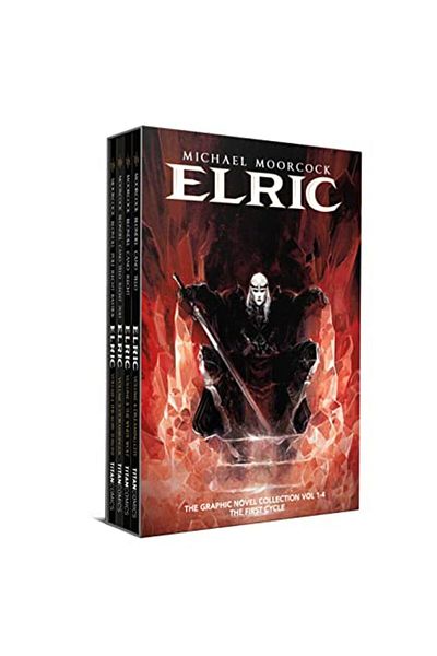 Macmillan Distribution Michael Moorcocks Elric 14 Boxed Set